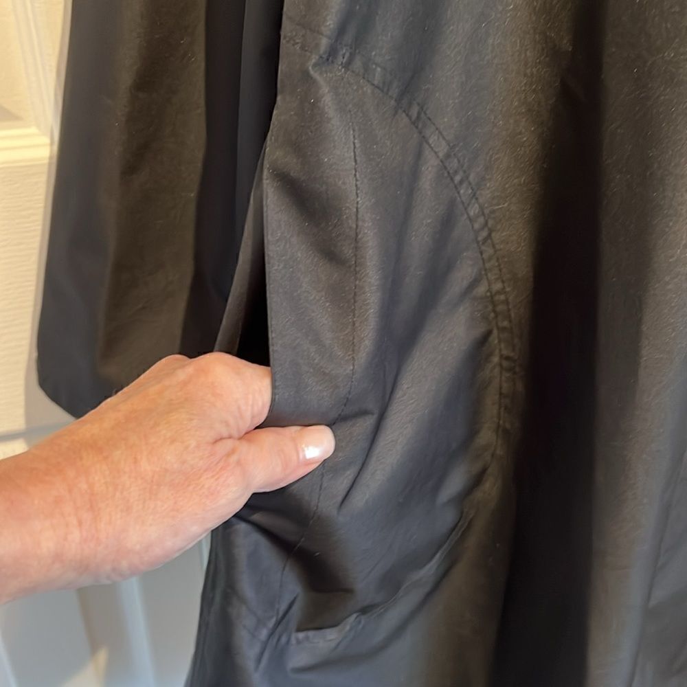 Novelti Black A Line Water Repellent‎ Lined Jacket Size 14P - Picture 4 of 12